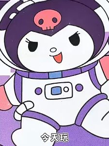 Quiet book Bubble sticker Sanrio series Cute girl change sticker book manual decompression toy 安静书