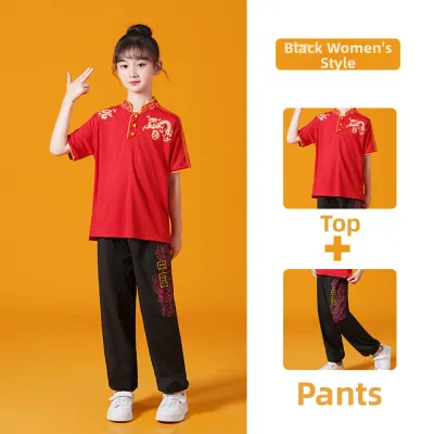 BEIMENGFAN | Quick-dry Martial Arts Training Uniform Childrens Tai Chi Clothing