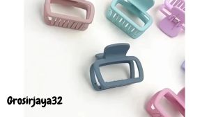 Jedai Rambut Wanita Korea Millea Model Kotak Bolong Hair Claw Clips