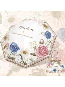 Sun Protection Foldable Umbrella Dual Layer Handbag Womens UV Protection Sunshade Cute Folding Umbrella Sunny Rain Umbrella