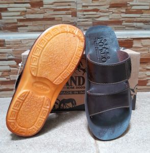 Promo Ramadhan Sandal Pria Classic Grand Polo Selop B2 Kulit Sintetis GL 02