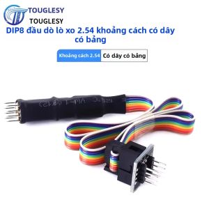 TOUGLESY | Kẹp Thử Không Cần Tháo Rời Lập Trình Viên SOP8/16 Dây Viết BIOS Dây Thử IC Chân Đèn Chip