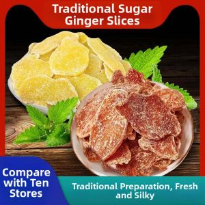 Traditional Handmade Brown Cane Sugar Ginger Candy Block