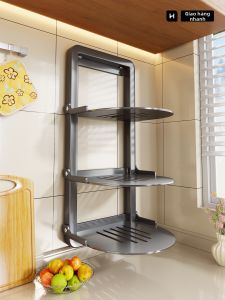evesigar | Kitchen Wall-mounted Folding Storage Rack