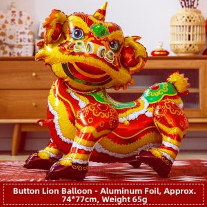 ANQIYUE | Dragon Rising Theme Aluminum Foil Balloons Party Decorations