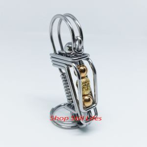 móc khóa mỹ nghệ mô hình chim cánh cụt tâm hướng phật MS009