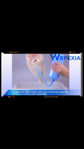 300ML Feminine Hygiene Cleaning Colostomy Bag Plastic Wash Bottle Ostomy Pouches