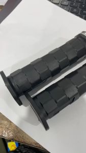 PAKET HANDGRIP OCTAGON DAN JALU STANG SPIRAL CHROME MODEL HENG SPIRAL UNIVERSAL HS55