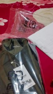 Kemeja Lengan Pendek Cowok Hitam Putih GIORA Reguler