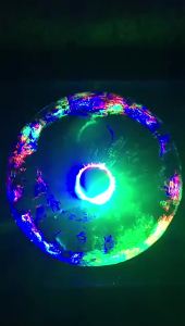 15W Pond Fish Tank Bird Bath Water Pump Fountain Quiet Submersible 12 LED Lights Aquarium Water Fountain Pump Filter Water Pump