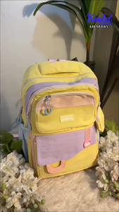 KIMCHI KBCSB2685 Backpack Large Size With Detachable Pouch Canvas
