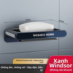 Giá Đựng Xà Phòng Gắn Tường Hút Chân Không