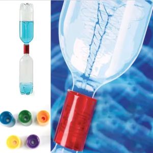 Vortex Water Tornado Swirl Maker Novelty Science Toy Creative Connector DIY Experiment Puzzle Leisure Desktop Toy Holiday Gift