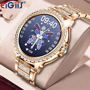 Đồng Hồ Thông Minh EIGIIS Dành Cho Nữ Điểm Nhấn Kim Cương Theo Dõi Nhịp Tim & Giấc Ngủ Nhiều Chế Độ Thể Thao Thiết Kế Tinh Tế Chống Nước IP67