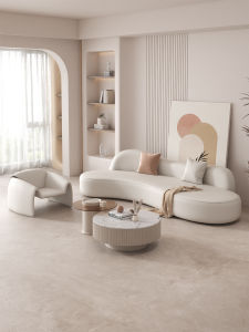 YIZUO | Curved Sofa Multifunctional For Home And Commercial Spaces