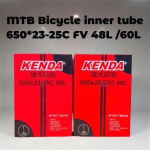 Kenda | KENDA MTB Bicycle Inner Tube 650 Inch 650*23-25C FV 48L /60L Bicycle Inner Tube