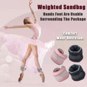 Weighted Sandbag Wrist Arm Ankle Weight Sandbag Ankle Weight Wrist Sand Bag Dance Exercises Weights Leg Training Equipment For Running Dancing Home Fitness Equipment 运动沙袋