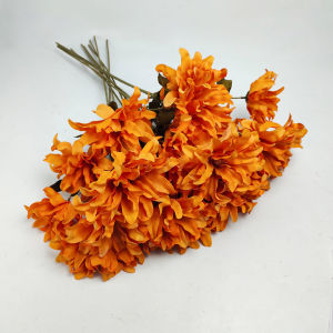 Bunga Dahlia Tangkai Panjang Cabang 3 artificial Bunga Imitasi kain untuk dekorasi Hiasan rumah cafe kamar dan pelaminan atau dekorasi wedding artificial Import palsu kain premium termurah