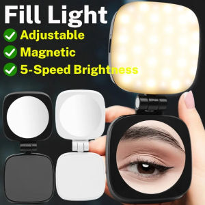 Magsafe ไฟลบเงาสำหรับ IPhone 16 15กระดุมพลิกพับเก็บได้สำหรับการถ่ายทอดสดอเนกประสงค์