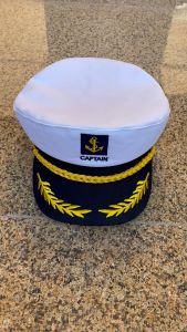 [COD] Topi Pelaut Captain Sailor Hat / Topi Angkatan Laut Taruna Topi Militer / Topi Sailor