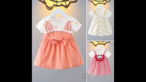 ชุดเดรส เด็กผู้หญิง อายุ 1-4 ปี เสื้อผ้าเด็ก เสื้อผ้าเด็กผู้หญิง ชุดเด็กผู้หญิง ชุดเจ้าหญิง เดรสเจ้าหญิง เดรสสายหวาน Girls Dresses 4 OK124
