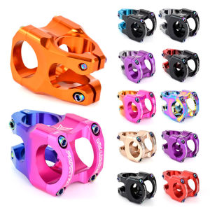 Cổ Xe Đạp MTB 31.8*35mm Tay Lái Nâng Chỉnh Được Ghi Đông Ngắn Thanh Giằng Trợ Lực Cho Xe Đạp Leo Núi Hợp Kim Nhôm
