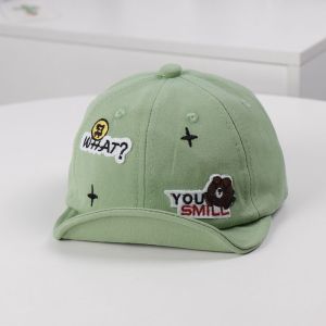 T.I - Topi Bisbol Anak Laki Perempuan Bear What You Smile Premium Baseball Hat Import