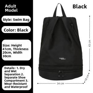 MIRUIDUO | Waterproof Dry & Wet Separation Swimming Bag
