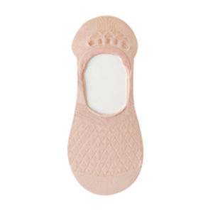 Womens Invisible Slip-On Boat Socks Breathable Anti-Slip Thin Summer Cotton Polyester Blend Socks Moisture Wicking Short Socks