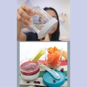 BEABA ชุดกระปุกเก็บอาหาร ฝาปิดสูญญากาศ ขนาด 250ml.