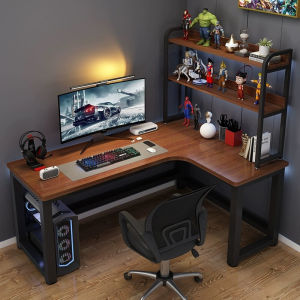 APTO Computer Table Office Desk L-Shaped Gaming Table Long Corner Study Work Desk Bedroom Corner Desk