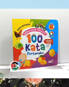 100 Kata Pertamaku ZAMZAM Usia 1+ Tahun Kamus Pintar Buku Bayi 3 Kosakata