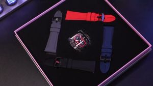 Infinitytime Jam Tangan Cowok T5 H4032G H4032 4032 Analog Special Edition Gift Set Watches Chrono dan Tanggal Aktif Strap Rubber Kualitas Original Waterproof