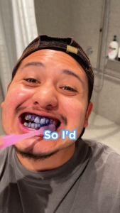 EELHOE V34 Purple Colour Corrector Tone Brightening Toothpaste Enamel Teeth Stains Removal Whitening Cleaning Toothpaste Dental Hygiene Freshener Cleansing Oral Bad Breath Care 30ml PAMPALINIS NG NGIPIN TOOTHPASTE TEETH WHITENING PANGLINIS NG NGIPIN