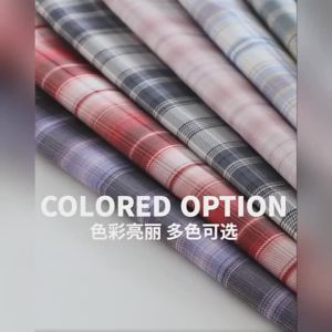 50x150cm Phong Cách Nhật Bản Vải Polyester Dệt Chéo Mềm Mại Đục Cho DIY May Thủ Công Quần Handmade JK Xếp Ly Đầm Đồng Phục Chất Liệu