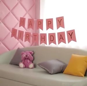 Dây treo chữ HAPPY BIRTHDAY nhiều kiểu ấn tượng trang trí sinh nhật