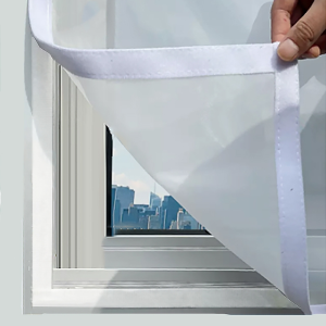 Anti Mosquito Window Net DIY Removable Large Window Screen Self-adhesive Insects-proof Gauze Curtain Net Prevent Fly Bug Mosquito Moth Door Net