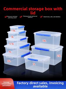 ZHAIXIAOER | Commercial Food Grade Microwave and Fridge Compatible Storage Container