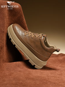 SEPTWOLVES | Thick Sole Increasing Height British Style Boots for Men