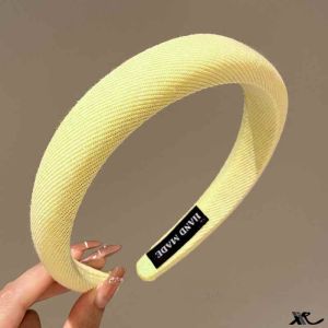 Versatile Retro Hairband Simple Solid Color Sponge Hair Clip for Washing Face Outdoor Travel Beauty Hair Accessories
