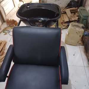 kursi kramas list Mirah salon kursi kramas barber washbak kramas rangka besi