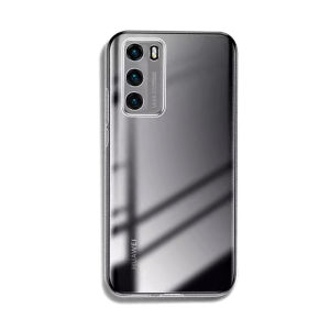 RISEOUS | Transparent Silicone Anti-Shock Thin Soft Case for Huawei P40/P40 Pro/P40 Pro+ Full Lens Protection