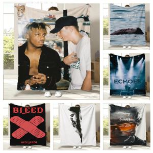 Bandai | Singer The K-kid Laroi Rapper Music 3D Flannel Blanket Soft Throw Blanket Art For Home Decor Bedroom Bed Sofa Picnic Fans Gifts
