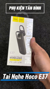 Tai Nghe Bluetooth Hoco E37 Chính Hãng Kết Nối Cùng Lúc 2 Điện Thoại