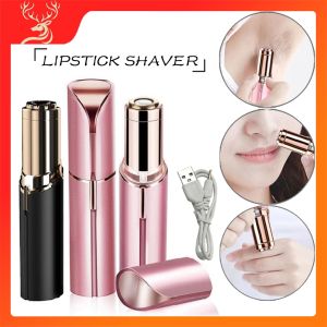 Alat Epilator Pencukur Cukur Bulu Wanita Epilator Lipstick Elektrik Shaver Alis Bulu Halus Elektrik Mini Portable