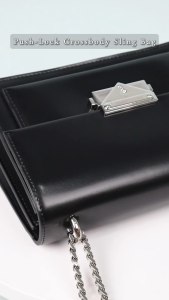 RACHEL SMITH Carolyn Push-Lock Crossbody Sling Bag