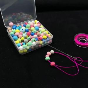 New Beading Needles Twisted Needle Center opening beaded pin Stainless Steel Jewelry Making DIY Necklace Bracelet Tools Findings