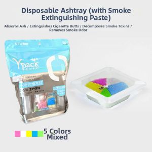 PISSA | Disposable Ashtray with Smoke Extinguisher Air Purification and Odor Removal