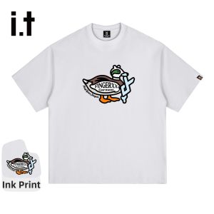 FINGERCROXX | Stylish Cartoon Print T-shirt Mens