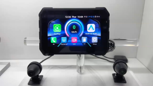 Motorcycle Console Dash Cam With 2 Camera M2A+DVR